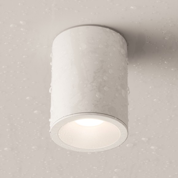 Уличный потолочный светильник Maytoni C029CL-01W Zoom IP65 под лампу 1xGU10 50W