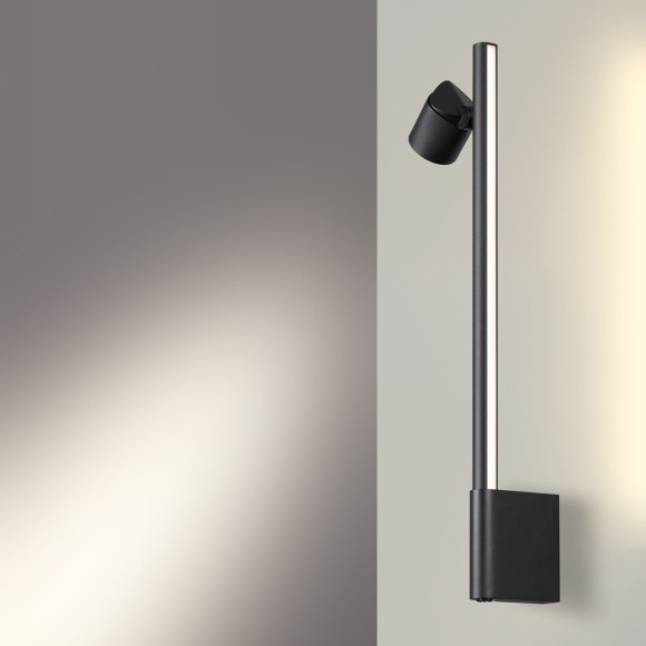 359313 OVER NT24 000 черный Светильник настенный диммируемый (выключатель) IP20 LED 7W+7W 4000K 220-240V FERMO 359313 OVER NT24 000 черный Светильник настенный диммируемый (выключатель) IP20 LED 7W+7W 4000K 220-240V FERMO