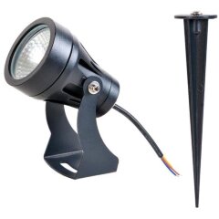 Грунтовый светильник Arte Lamp ELSIE A4710IN-1BK Грунтовый светильник Arte Lamp ELSIE A4710IN-1BK