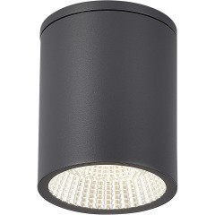 SL9514.712.01 Светильник уличный потолочный ST-Luce серый/белый LED 1*12W 3000K/4000K/6500K TUBO SL9514.712.01 Светильник уличный потолочный ST-Luce серый/белый LED 1*12W 3000K/4000K/6500K TUBO