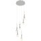 SL405.103.06 Светильник подвесной ST-Luce Хром/Хром, Белый LED 6*7W 3000K BOCHIE