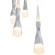 SL405.103.06 Светильник подвесной ST-Luce Хром/Хром, Белый LED 6*7W 3000K BOCHIE