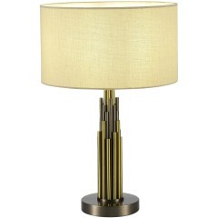 SL1638.304.01 Прикроватная лампа ST-Luce Латунь/Серый E14 1*42W GLORIA SL1638.304.01 Прикроватная лампа ST-Luce Латунь/Серый E14 1*42W GLORIA