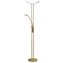 90279 EGLO BAYA-SONIC Торшер напольный с 2 лампами E14, 270Вт, бронза, стекло 90279 EGLO BAYA-SONIC Торшер напольный с 2 лампами E14, 270Вт, бронза, стекло