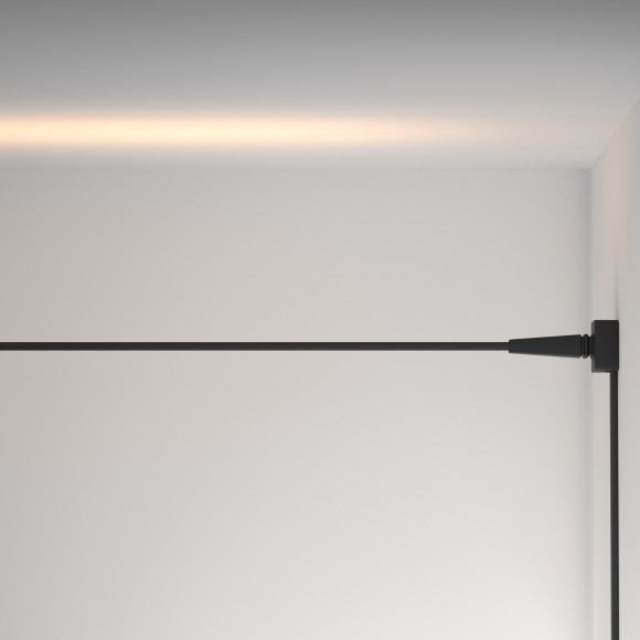 TR160-1-50W3K-5B Гибкий 5м светодиодный светильник на резиновый шинопровод Maytoni Elasity CRI90+ 3000К 5400Лм 120° 50Вт