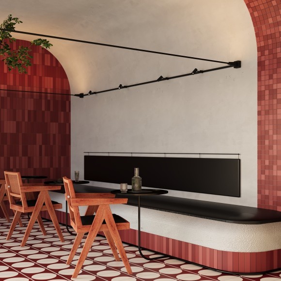 TR160-1-50W3K-5B Гибкий 5м светодиодный светильник на резиновый шинопровод Maytoni Elasity CRI90+ 3000К 5400Лм 120° 50Вт