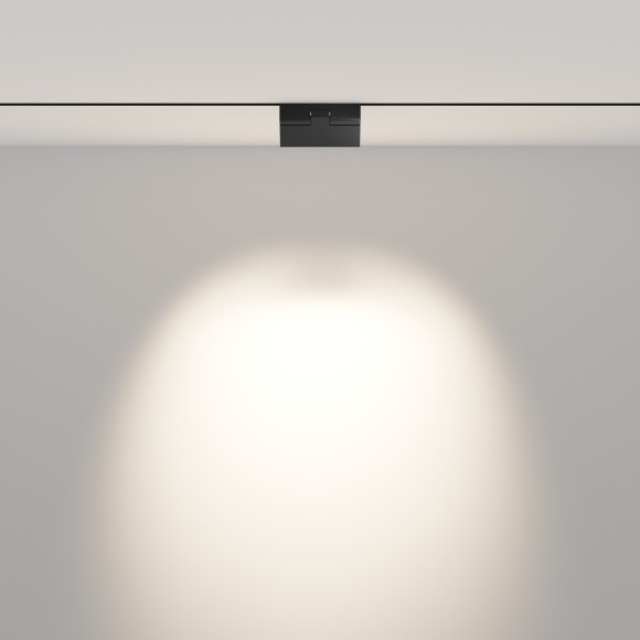 TR033-2-6W4K-B Трековый магнитный светодиодный светильник Maytoni Exility CRI90+ 4000К 450Лм 36° 6Вт