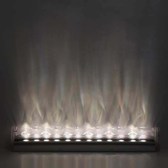 Напольный переносной светильник (вкл в розетку) LED 20W RGBCW с перекл-м цветов с ПДУ Odeon Light WATERFALL 7027/72FL