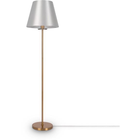 Торшер с абажуром Freya FR1006FL-01G Forte под лампу 1xE27 40W