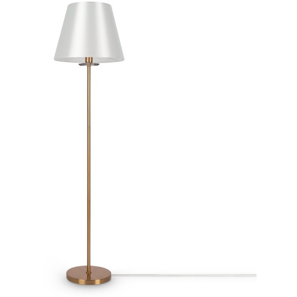 Торшер с абажуром Freya FR1006FL-01G Forte под лампу 1xE27 40W