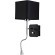 Бра Crystal Lux PACO AP2 CHROME/BLACK