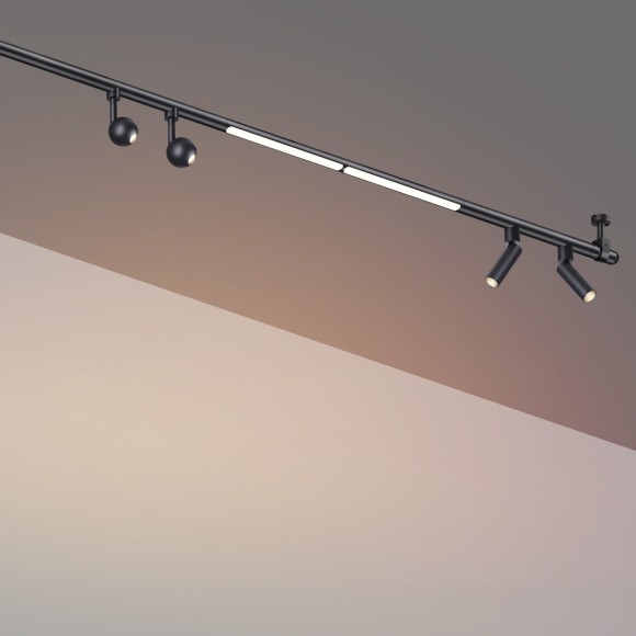 359363 Светодиодный модульный трековый светильник SMART (TUYA, Алиса, Bluetooth, Wi-Fi) Novotech Glat CRI90+ 3000-6000К 1280Лм 110° 16W 359363 Светодиодный модульный трековый светильник SMART (TUYA, Алиса, Bluetooth, Wi-Fi) Novotech Glat CRI90+ 3000-6000К 1280Лм 110° 16W