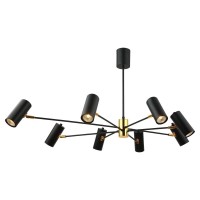 Люстра потолочная Lussole LSP-8252 DUNCAN IP21 под лампы 8xGU10 320W