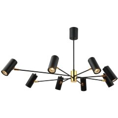 Люстра потолочная Lussole LSP-8252 DUNCAN IP21 под лампы 8xGU10 320W Люстра потолочная Lussole LSP-8252 DUNCAN IP21 под лампы 8xGU10 320W