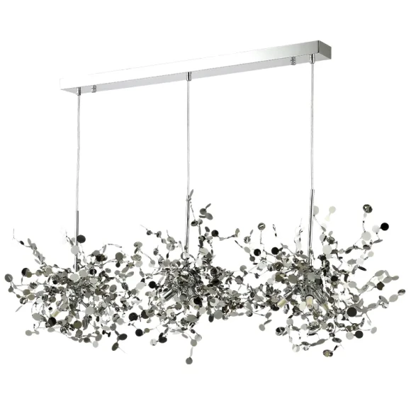 Светильник подвесной Crystal Lux GARDEN SP3х3 L1200 CHROME