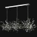 Светильник подвесной Crystal Lux GARDEN SP3х3 L1200 CHROME