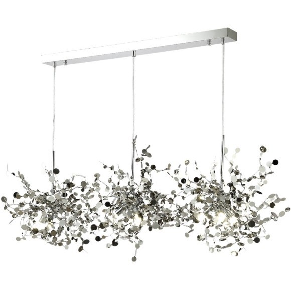 Светильник подвесной Crystal Lux GARDEN SP3х3 L1200 CHROME