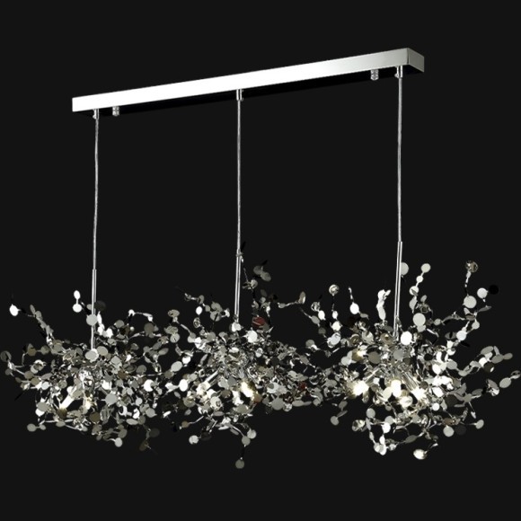 Светильник подвесной Crystal Lux GARDEN SP3х3 L1200 CHROME