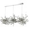 Светильник подвесной Crystal Lux GARDEN SP3х3 L1200 CHROME