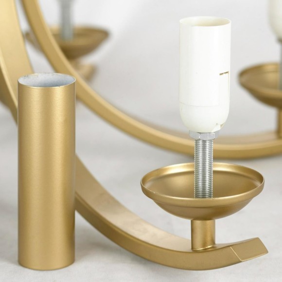 Люстра подвесная Lussole LSP-8738 CLOVIS IP21 под лампы 6xE14 240W