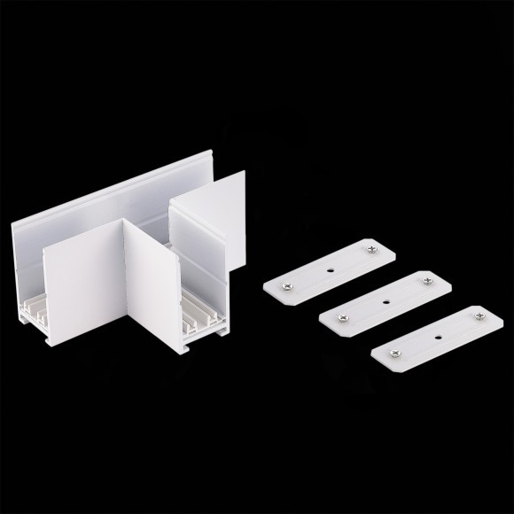 ST015.522.22 T-образный соединитель для накладного шинопровода белый SKYLINE 220 ST015.522.22 T-образный соединитель для накладного шинопровода белый SKYLINE 220