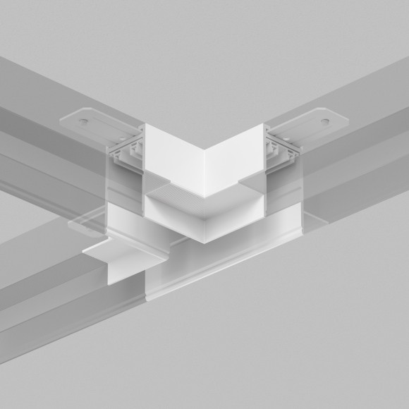 Соединитель T-образный для шинопровода в ГКЛ 12.5мм Smart 220V Denkirs TR2113-WH Соединитель T-образный для шинопровода в ГКЛ 12.5мм Smart 220V Denkirs TR2113-WH