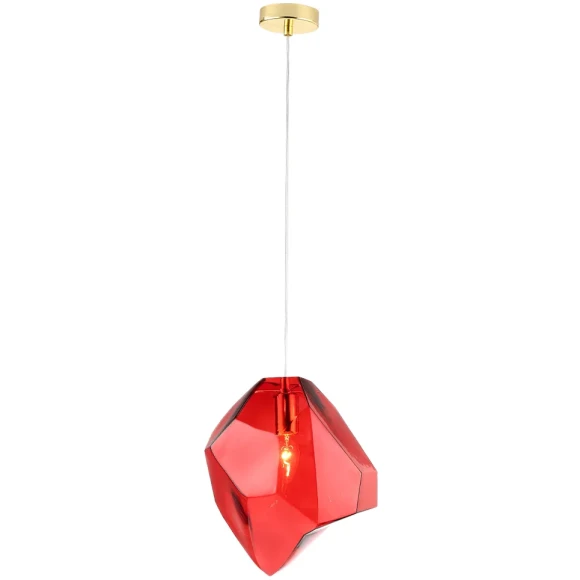 Светильник подвесной Crystal Lux NUESTRO SP1 GOLD/RED
