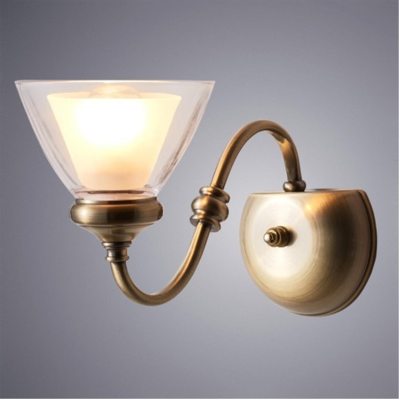 Бра E14 Arte Lamp TOSCANA A5184AP-1AB