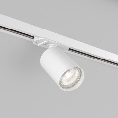 Однофазный двужильный трековый светильник Denkirs DK6201-WH SOLID Tube под сменную лампу GU5.3 Однофазный двужильный трековый светильник Denkirs DK6201-WH SOLID Tube под сменную лампу GU5.3