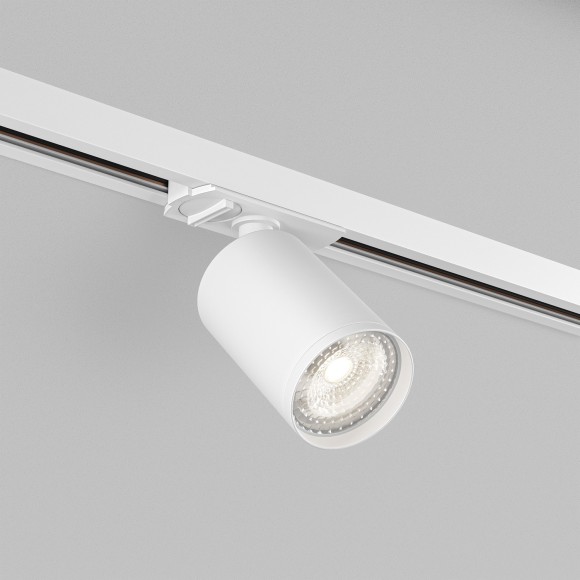 Однофазный двужильный трековый светильник Denkirs DK6201-WH SOLID Tube под сменную лампу GU5.3 Однофазный двужильный трековый светильник Denkirs DK6201-WH SOLID Tube под сменную лампу GU5.3