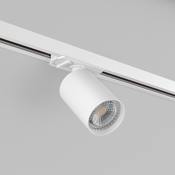 Однофазный двужильный трековый светильник Denkirs DK6201-WH SOLID Tube под сменную лампу GU5.3 Однофазный двужильный трековый светильник Denkirs DK6201-WH SOLID Tube под сменную лампу GU5.3