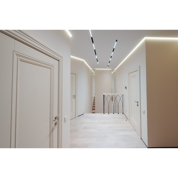 DK8004-WH Трековый магнитный светодиодный SMART (TUYA, Алиса, Wi-Fi, пам. настроек) светильник Denkirs SMART 220V CRI90+ 3000-6000К 1520Лм 120° 18Вт