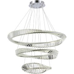 SL6204.101.03 Светильник подвесной ST-Luce Хром/Прозрачный LED 1*97W 4000K RITORTO SL6204.101.03 Светильник подвесной ST-Luce Хром/Прозрачный LED 1*97W 4000K RITORTO