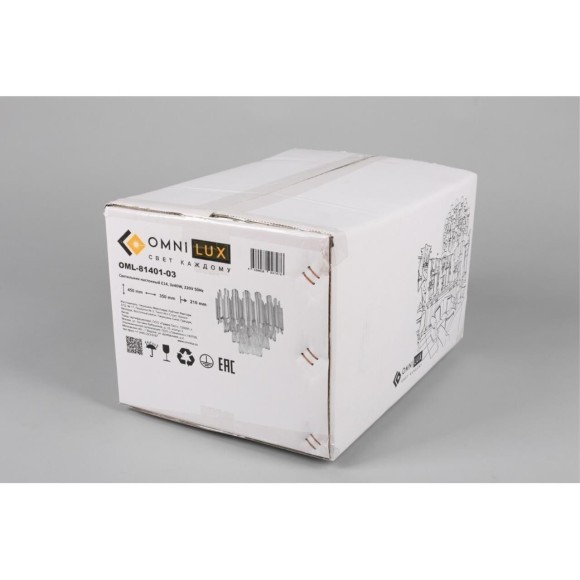 Настенный светильник 814 OML-81401-03 Настенный светильник 814 OML-81401-03