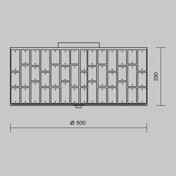 Люстра потолочная Maytoni MOD184PL-04CH Gelid под лампы 4xE27 60W
