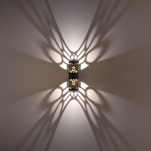 Светильник ландшафтный настенный IP65 LED 2*5W 3000К Novotech NETZ 359537