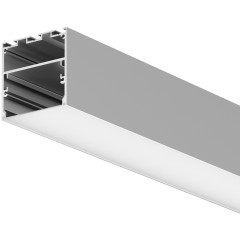 Алюминиевый профиль накладной-подвесной 50x50 (Серебро, 3 м), ALM-5050T-S-3M 633007 Алюминиевый профиль накладной-подвесной 50x50 (Серебро, 3 м), ALM-5050T-S-3M 633007