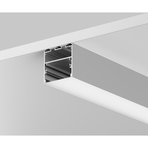 Алюминиевый профиль накладной-подвесной 50x50 (Серебро, 3 м), ALM-5050T-S-3M 633007 Алюминиевый профиль накладной-подвесной 50x50 (Серебро, 3 м), ALM-5050T-S-3M 633007