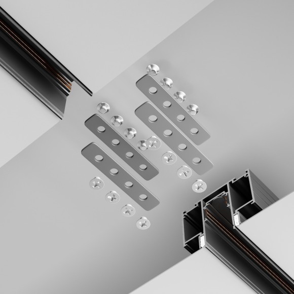 Комплект из 2 соединителей (для отдельных алюм профилей Maytoni) TRA034C-SC-42S Комплект из 2 соединителей (для отдельных алюм профилей Maytoni) TRA034C-SC-42S
