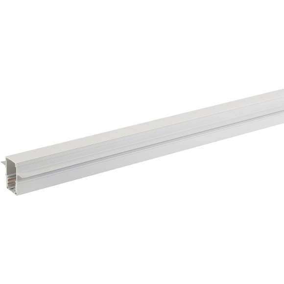 Шинопровод 3м белый встраиваемый магнитный для ГКЛ 12,5 мм Crystal Lux CLT 0.123 02 L3000 WH 1407/027