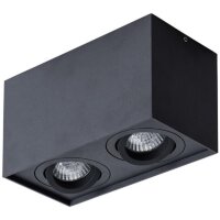 Накладной потолочный светильник Arte Lamp A5544PL-2BK FACTOR под лампы 2xGU10 50W