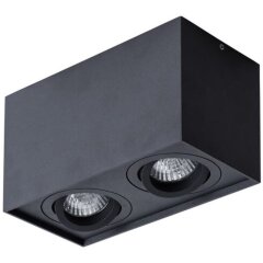 Накладной потолочный светильник Arte Lamp A5544PL-2BK FACTOR под лампы 2xGU10 50W Накладной потолочный светильник Arte Lamp A5544PL-2BK FACTOR под лампы 2xGU10 50W