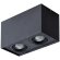 Накладной потолочный светильник Arte Lamp A5544PL-2BK FACTOR под лампы 2xGU10 50W
