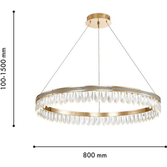 Подвесной светильник Palatium 4207-8P
