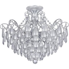 Потолочная люстра с хрусталем Chabrol FR2302CL-06S Потолочная люстра с хрусталем Chabrol FR2302CL-06S
