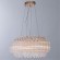 Люстра хрустальная Arte Lamp A2848SP-5GO JASTIN под лампы 5xE14 40W