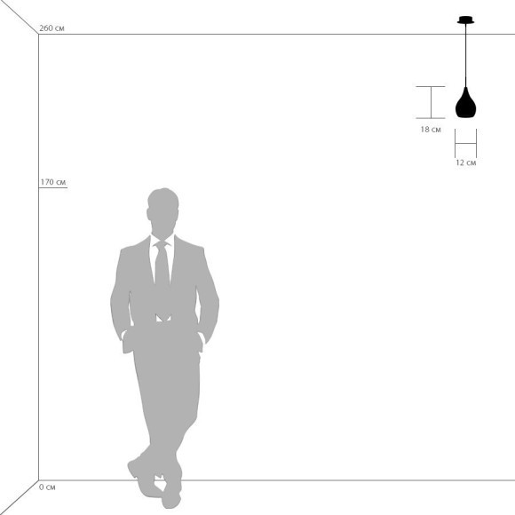 Подвесной светильник с 1 плафоном Lightstar 803037 Pentola под лампу 1xG9 25W