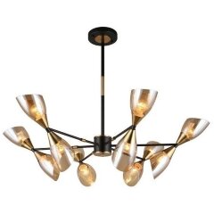 Люстра на штанге Omnilux OML-66807-12 Onno под лампы 12xE14 40W Люстра на штанге Omnilux OML-66807-12 Onno под лампы 12xE14 40W