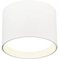 ST LUCE ST163.502.01.02 Потолочный накладной белый спот под сменную лампу GX53 высотой 60мм, диаметром 85мм