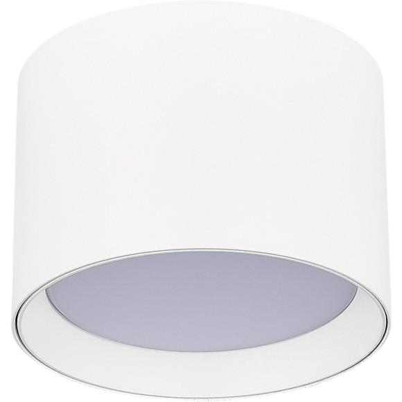 ST LUCE ST163.502.01.02 Потолочный накладной белый спот под сменную лампу GX53 высотой 60мм, диаметром 85мм